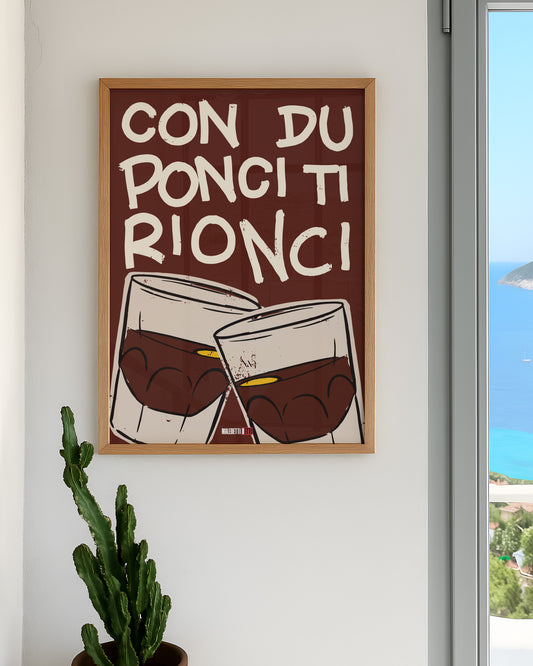 CON DU PONCI TI RIONCI